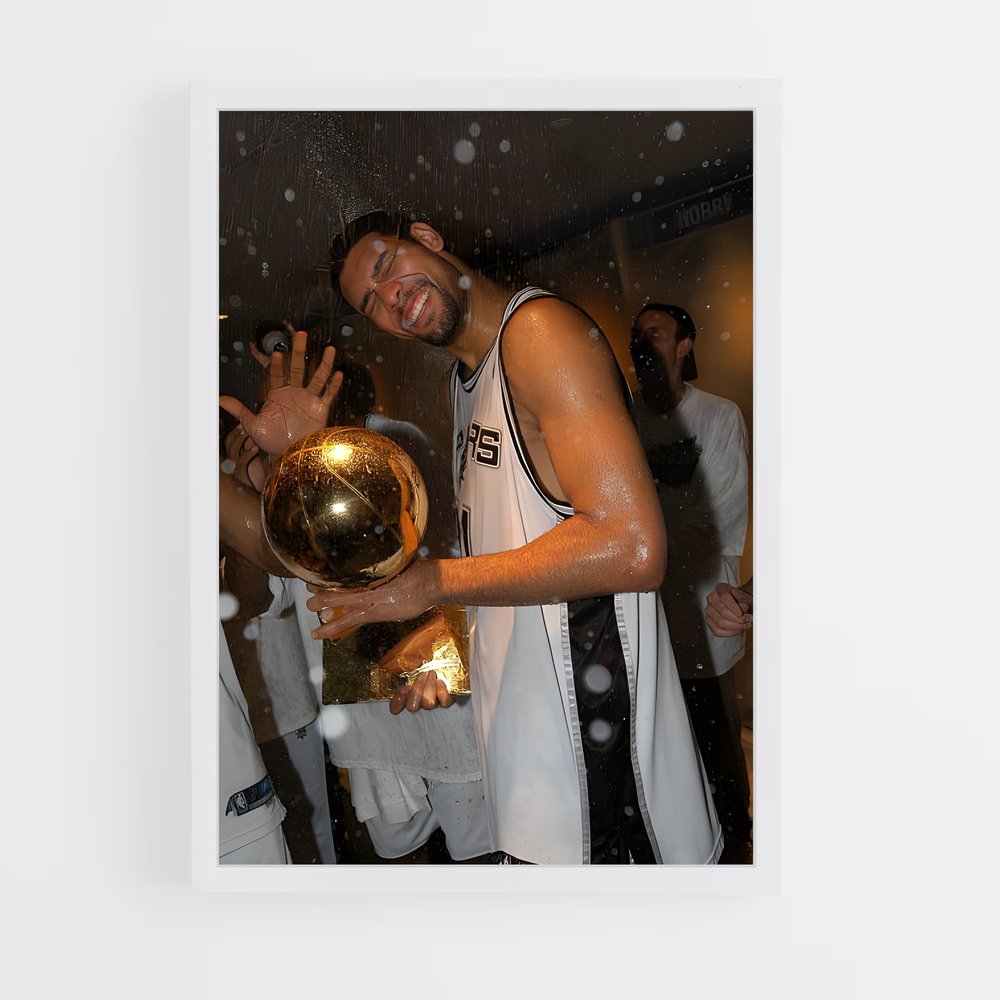 Poster Celebration Spurs – affiche Basketball (vue 3)